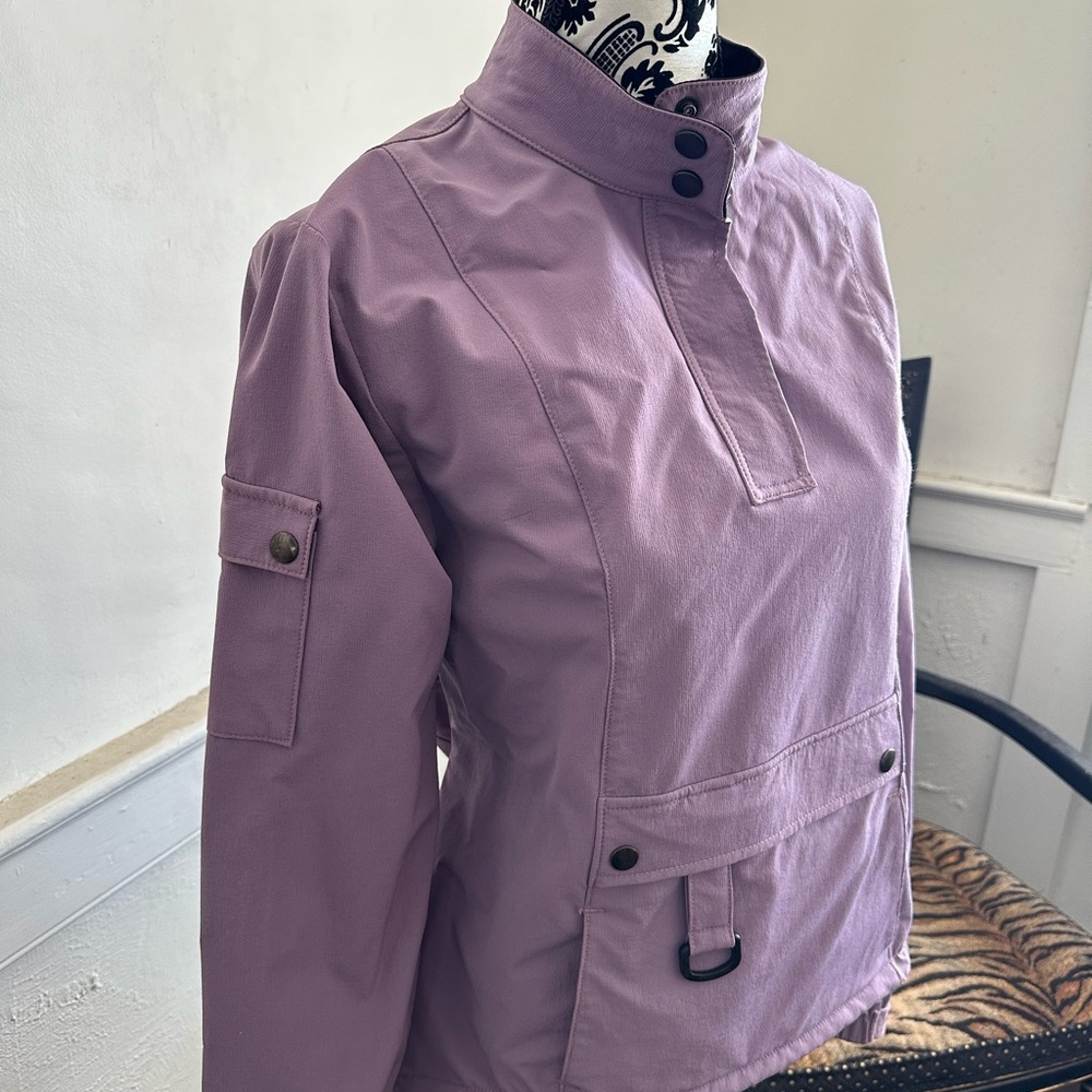 Arista light weight lavender pullover jacket, like new condition - Picture 2 of 5